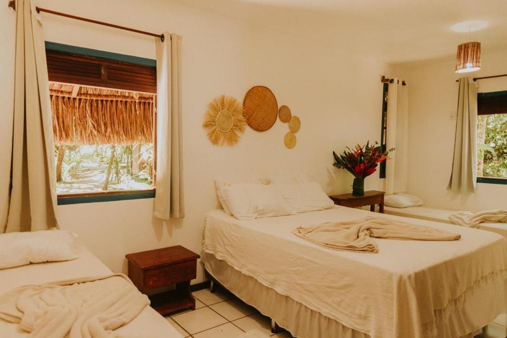 Pousada E Bangalos Vila Da Barca Velha Boipeba Экстерьер фото